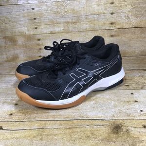 ASICS gel rocket Women’s Sz 7.5 shoes black
